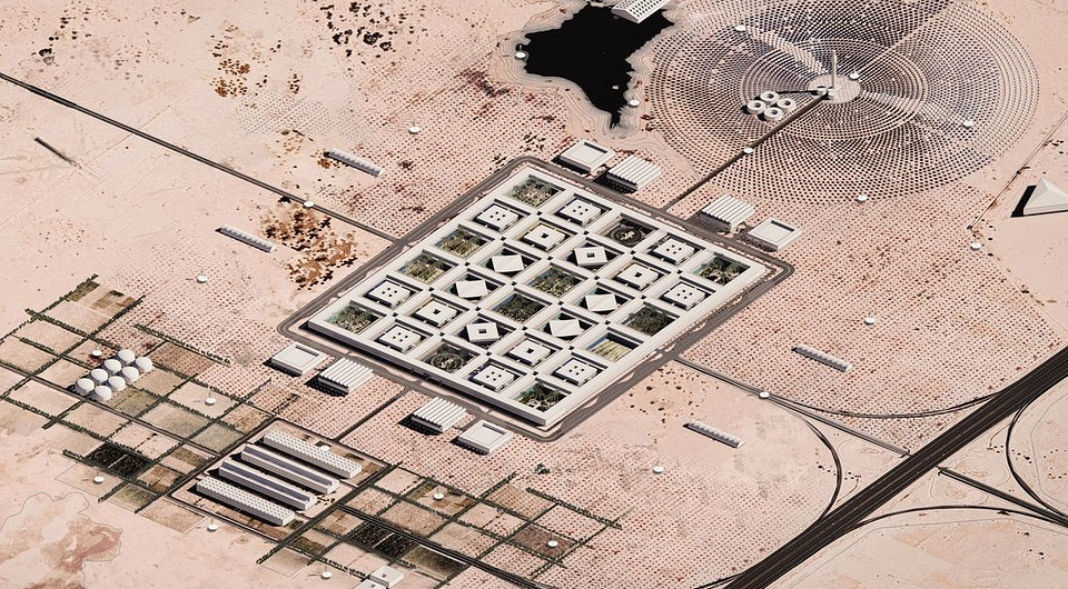 Архитекторы представили проект «города»-больницы в Катаре, который построят с использованием 3D-печати