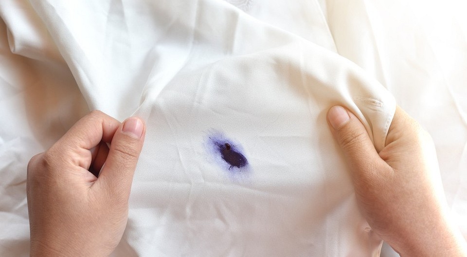 Как убрать краску с одежды в химчистке?
