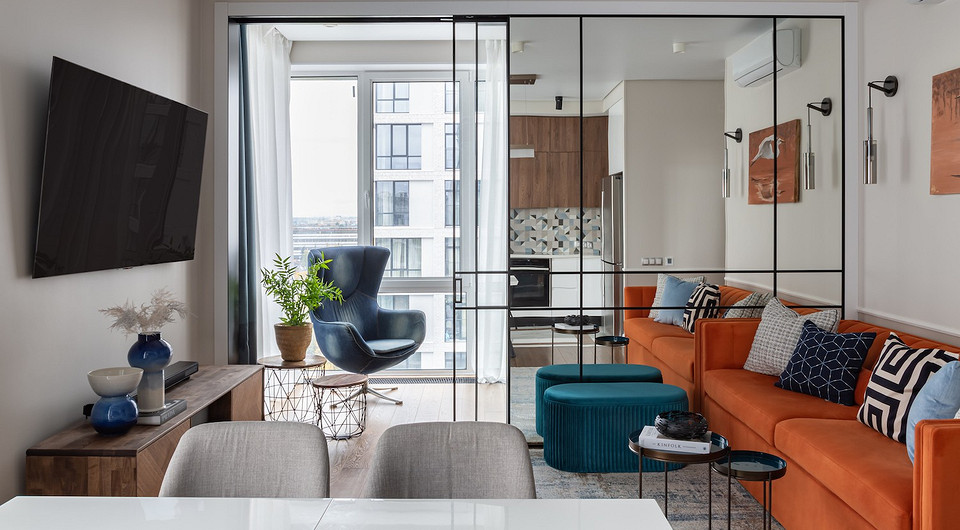 Эффектная двухкомнатная квартира с отличной планировкой Эффектная двухкомнатная квартира с отличной планировкой