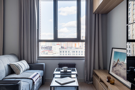 Семь окон на 60 кв. м: квартира в Москве для молодой пары