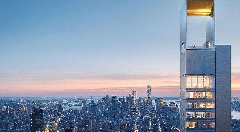 В Нью-Йорке стартовало строительство небоскреба по проекту российских архитекторов