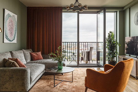 Квартира-мечта: просторные апартаменты с открытой террасой и панорамным видом на Москву