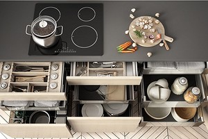 6 шагов к тому, чтобы организовать удобное хранение в кухонных шкафах (и никакого бардака)