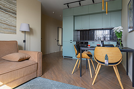 Евродвушка 56 кв. м для молодой пары в Казани