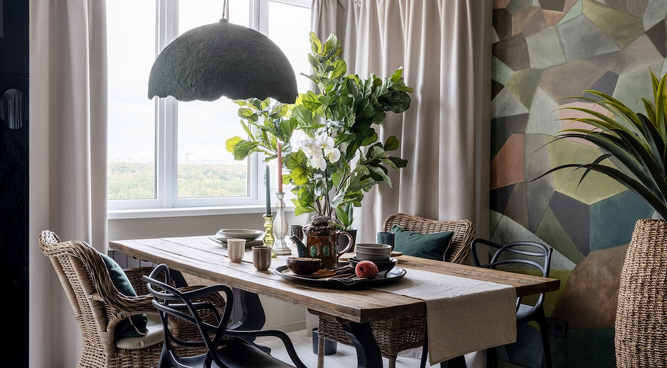 «Райский» интерьер квартиры для семьи дизайнера «Райский» интерьер квартиры для семьи дизайнера