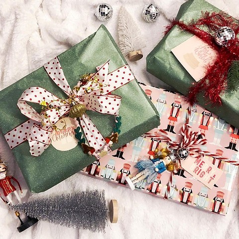 10 красивых способов упаковки новогодних подарков