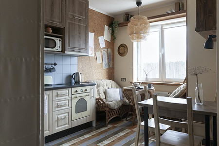 Как из однушки 33 кв. м сделать полноценную двушку: квартира для мамы и сына