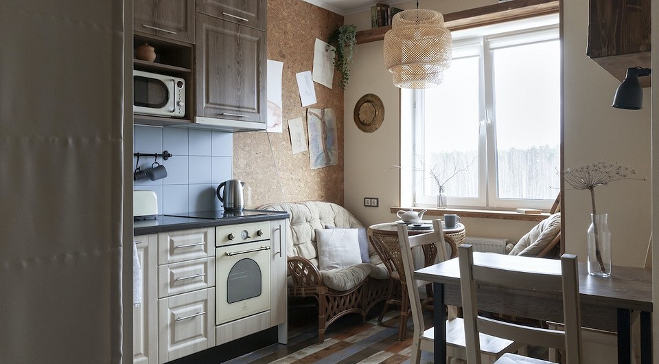 Как из однушки 33 кв. м сделать полноценную двушку: квартира для мамы и сына