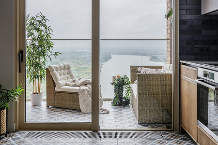 Функциональная планировка и невероятные виды из окон: квартира 92 кв. м в Краснодаре