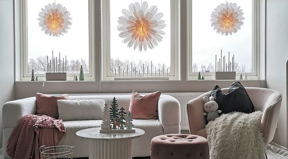 12 красивых скандинавских интерьеров, которые нарядили к Новому году (это вдохновляет!)