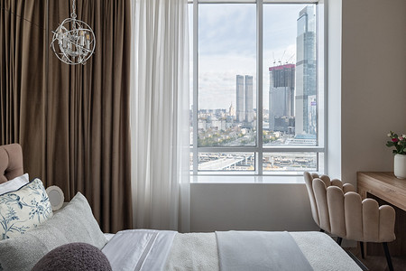 Как в студии площадью 30 кв. м разместить спальню и кухню-гостиную? Реальный пример