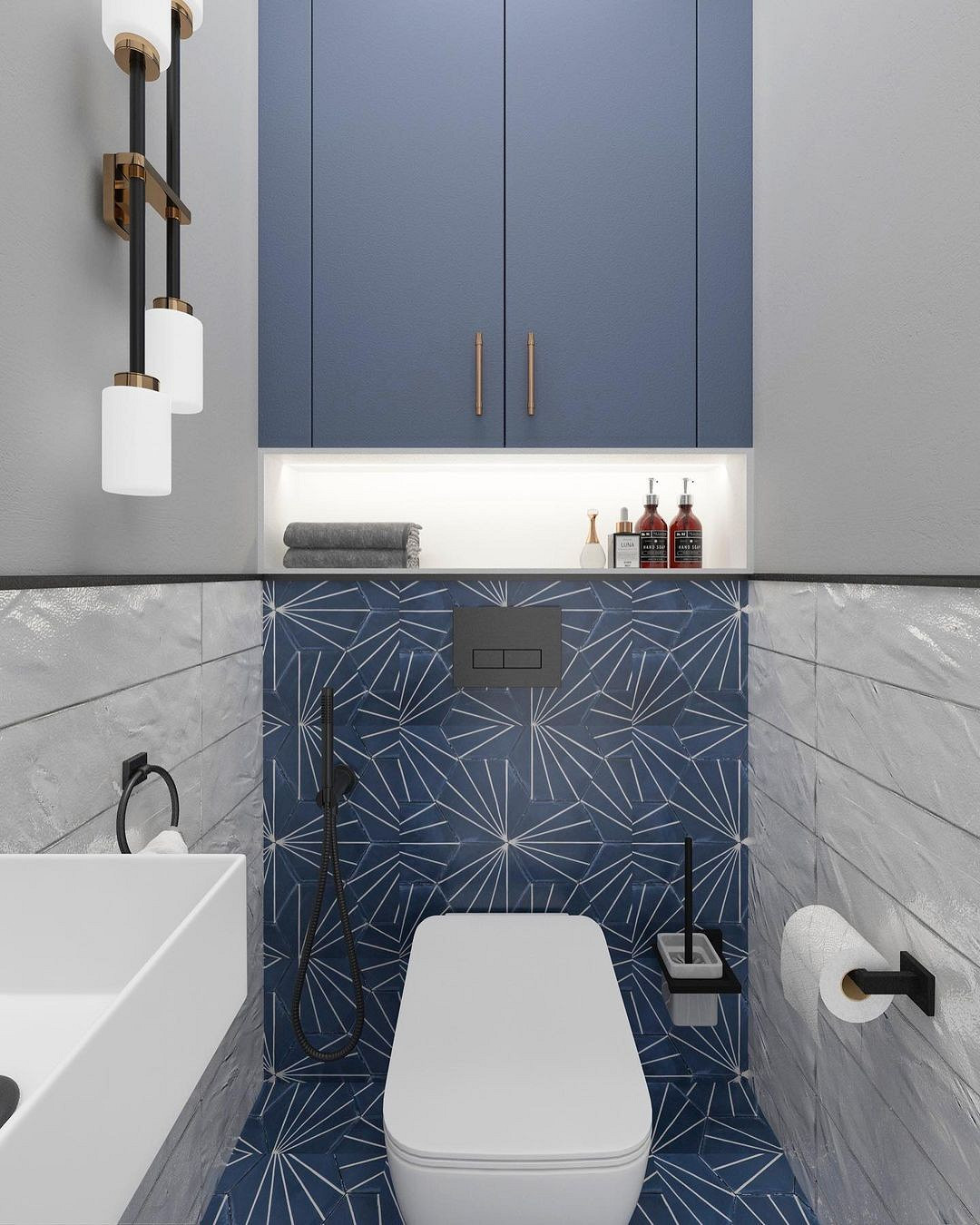 Шкаф в туалете за унитазом: 25 фото вариантов размещения | ivd.ru