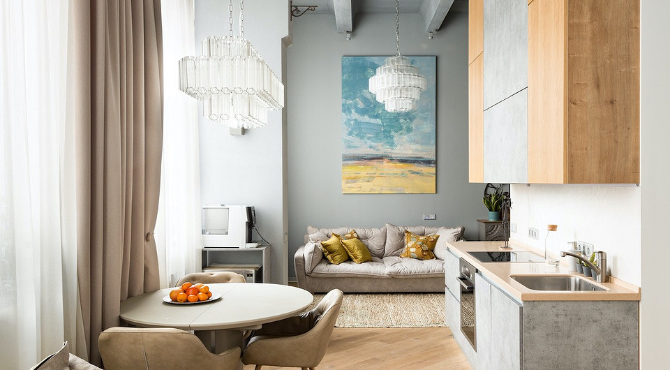 Как объединили две маленькие студии и увеличили полезную площадь на 10 квадратов