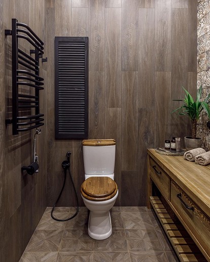 Плитка под дерево в ванной комнате: материалы, лучшие сочетания, 106  фотоидей дизайна | ivd.ru