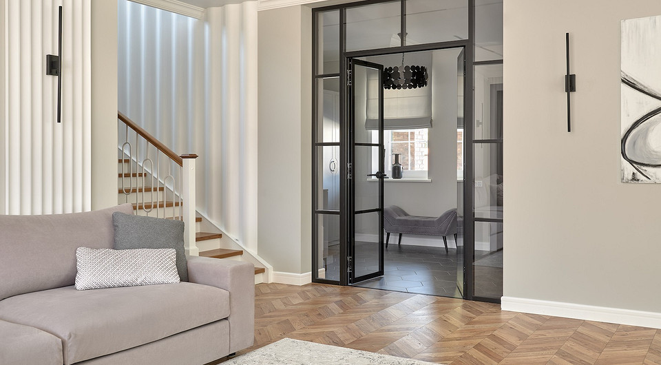 Современный интерьер с нотками классики: дом в Воронеже 