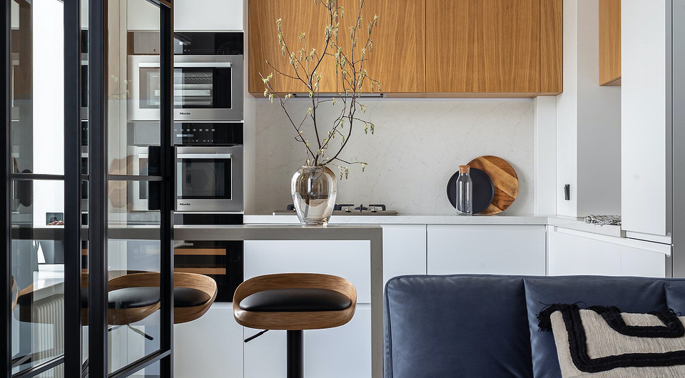 Современный интерьер квартиры в доме 1956 года Современный интерьер квартиры в доме 1956 года