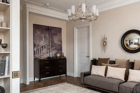 Элегантная двухкомнатная квартира в доме 1941 года