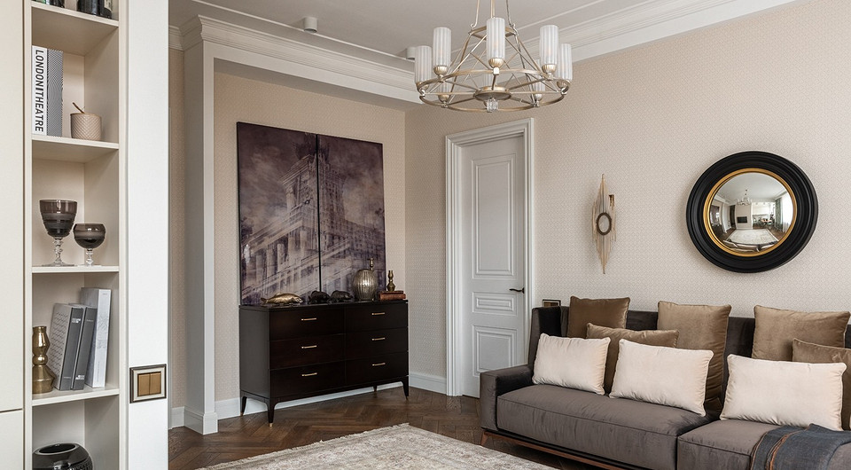 Элегантная двухкомнатная квартира в доме 1941 года