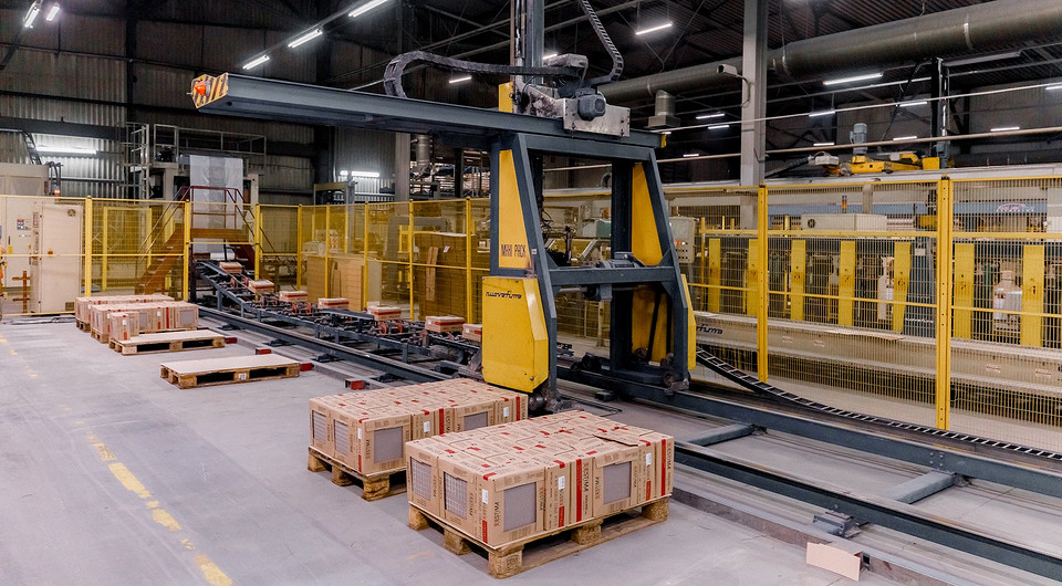 Estima запустила новую линию производства широкоформатного керамогранита