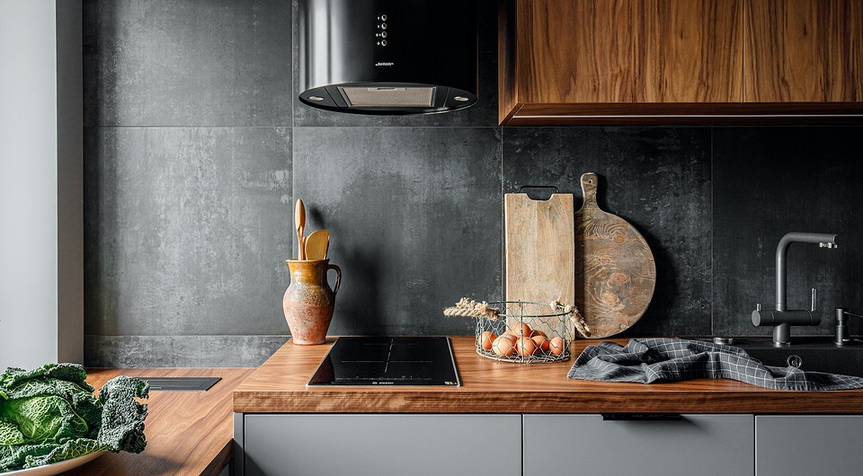 Нескучный серый: небольшая двушка в доме 1960-х годов в центре Гродно  Нескучный серый: небольшая двушка в доме 1960-х годов в центре Гродно