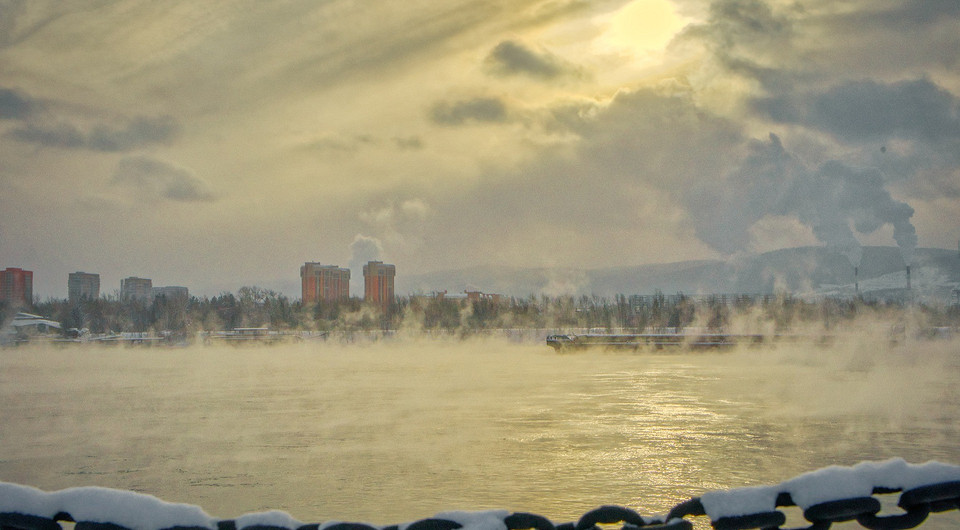 Красноярск в третий раз возглавил рейтинг городов с самым загрязненным воздухом