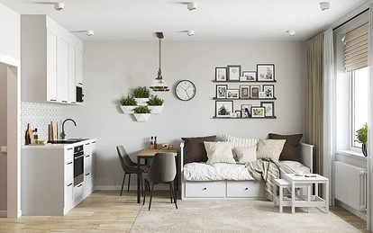 Студия Интерьер Фото 25 Кв Студия Интерьер Фото 25 Кв