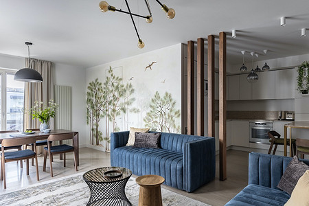 «Лес» в центре мегаполиса: удобная квартира в Санкт-Петербурге