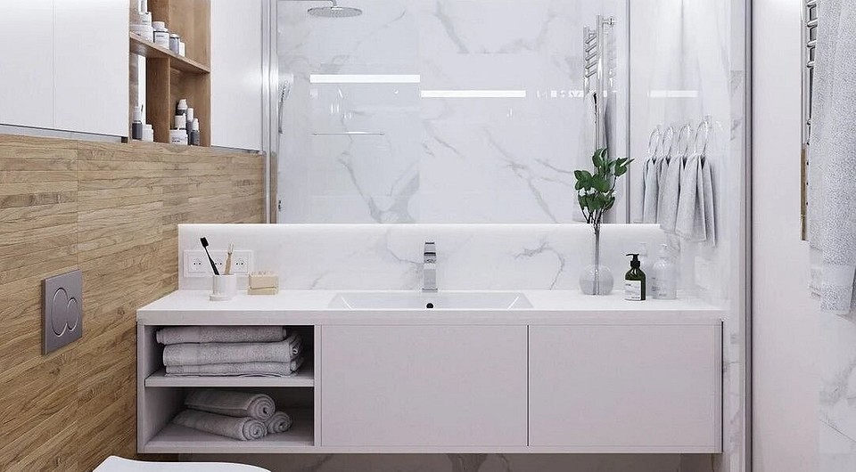 Как оформить нескучный интерьер белой ванной комнаты: советы и 77 фото