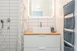 7 ванных комнат со стильной шторкой для душа (это возможно!)