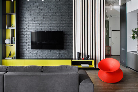 По мотивам «Рик и Морти»: яркая и смелая квартира для сдачи в аренду во Владивостоке