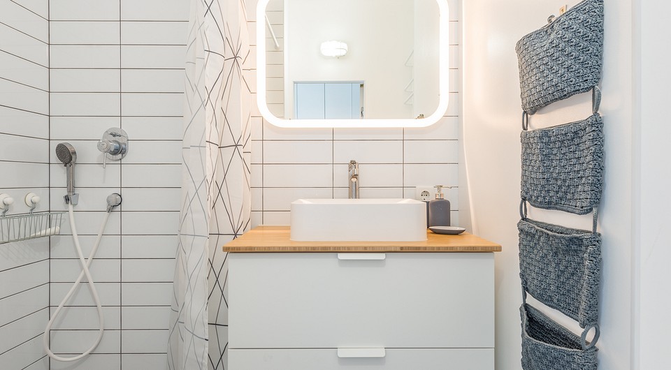 7 ванных комнат со стильной шторкой для душа (это возможно!)