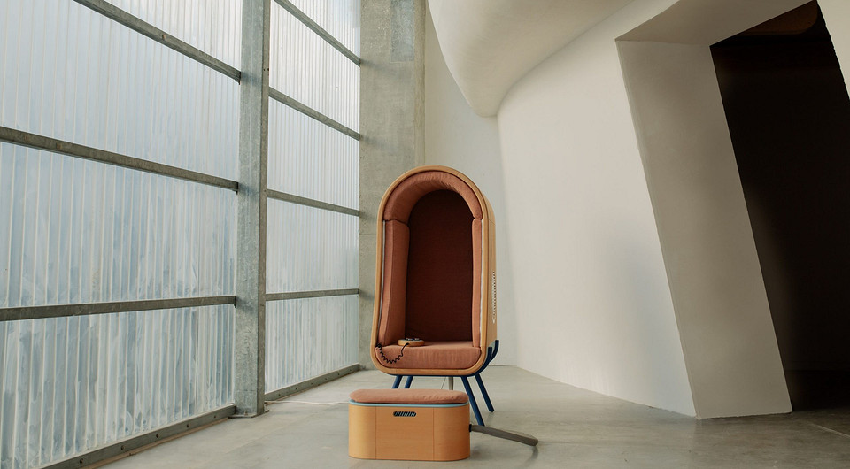 Дизайнер разработала «успокаивающее» кресло