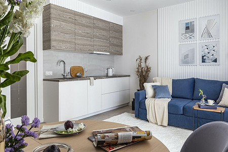 Маленькая студия в Санкт-Петербурге, в которой хочется поселиться