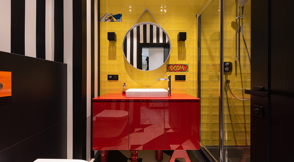 6 красивых интерьеров в модном стиле колор-блок (сохраняйте для вдохновения!)