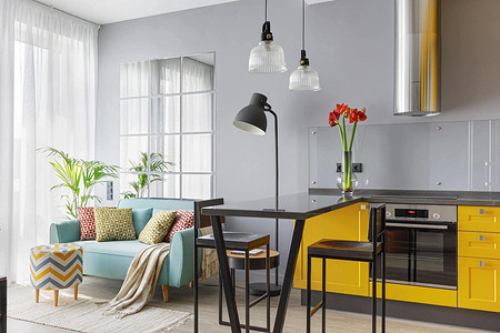 7 лучших оттенков для оформления цветной кухни