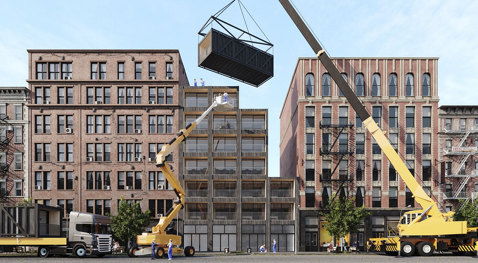 Во Франции соберут многоквартирный дом из «контейнеров»