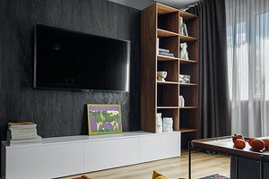 Стенка в гостиную в современном стиле: советы по выбору и 100 красивых фото