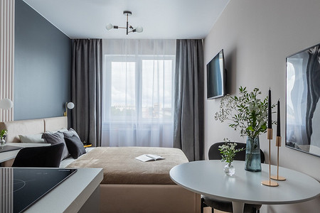 До и после: как дизайнер переделала апартаменты площадью 19,7 кв. м и потратила 500 000 рублей