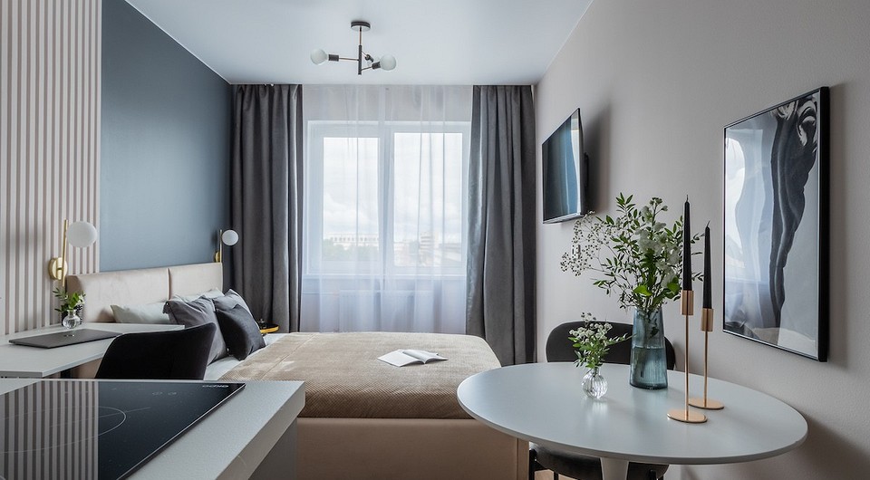 До и после: как дизайнер переделала апартаменты площадью 19,7 кв. м и потратила 500 000 рублей