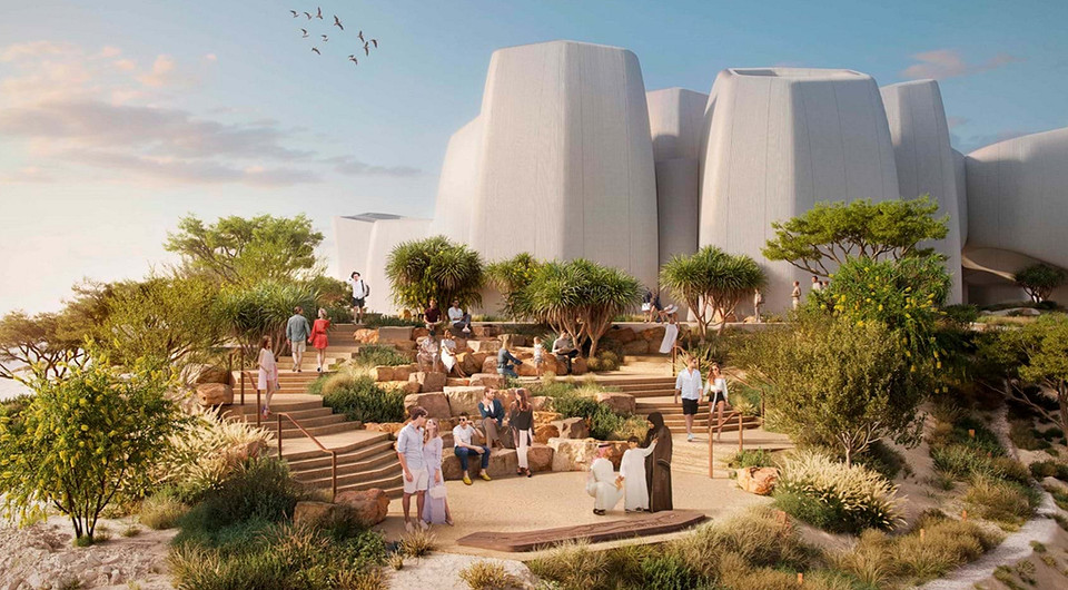 В Саудовской Аравии построят музей и научный центр в виде кораллов рядом с Красным морем