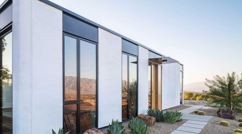 В Калифорнии напечатали на 3D-принтере автономный жилой дом