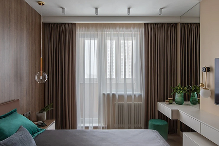 Шторы коричневого цвета: советы по выбору и 70 фото в интерьере