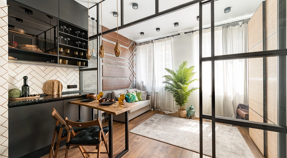 7 квартир меньше 30 кв. м с красивым ремонтом