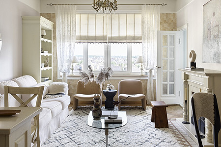 Как загородный дом: уютная квартира, которую архитектор оформила для себя и двоих сыновей