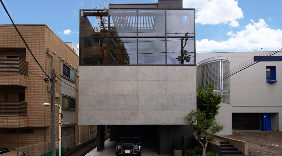 Жилье для интровертов: в Токио построили «парящий» дом