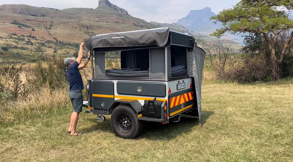 Из прицепа в «дом»: компания создала компактный кемпер