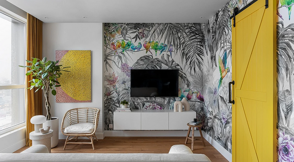Обои в комнату современном стиле: цвета, узоры, материалы | ivd.ru