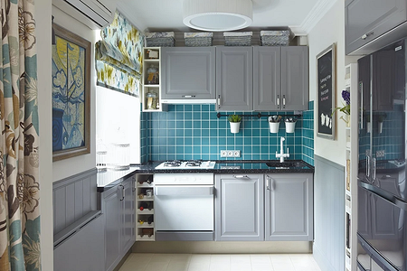 Кухня 5 кв. м: советы по оформлению, примеры проектов с планировками и 73 фото