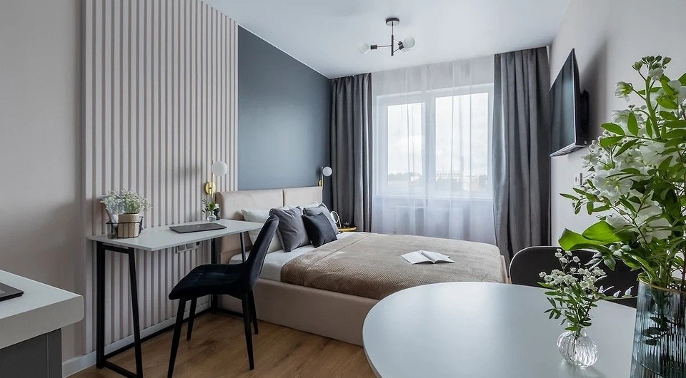 6 вытянутых комнат, где классно обыграли сложную планировку