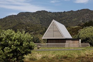 В Новой Зеландии построили дом с треугольным вторым этажом